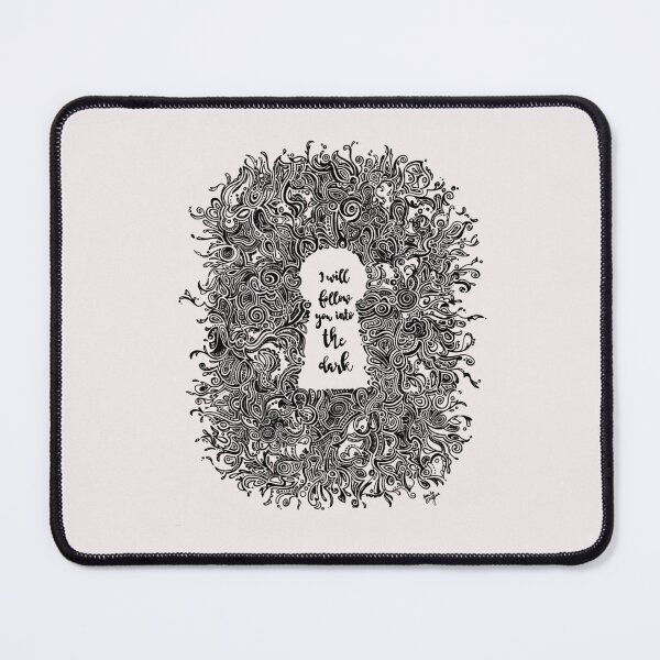 Item preview, I will follow you into the dark - Death Cab for Cutie lyrics - Where Soul Meets Body - Hand drawn gi designed and sold by VTGFanscluber.