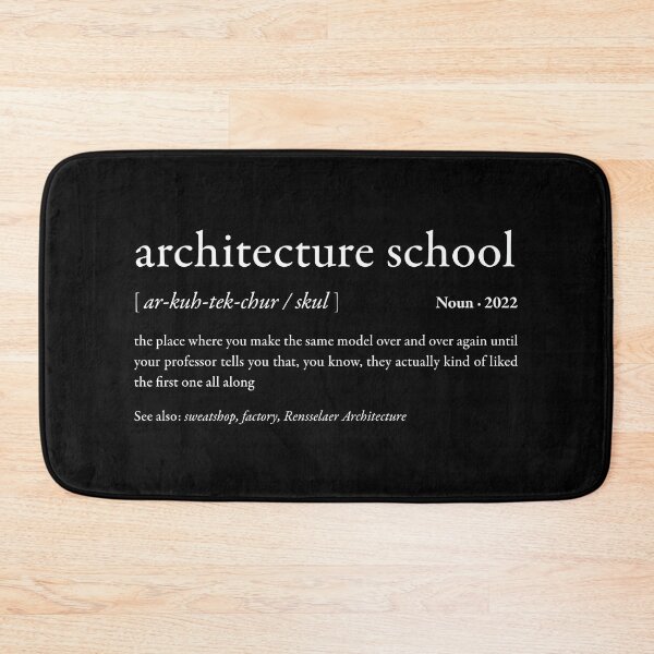 Item preview, Architecture School Definition designed and sold by anishde.