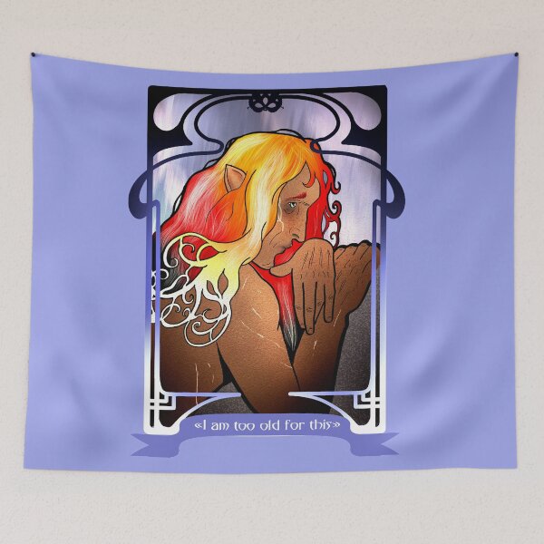 Item preview, World-Weary Elf designed and sold by NorroenDyrd.