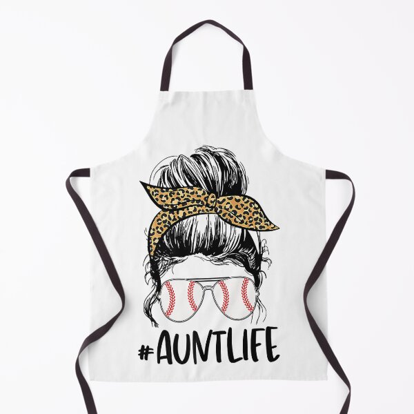 Artikelvorschau, Baseball Tante Life Messy Bun Muttertag entworfen und verkauft von Helbon-art.