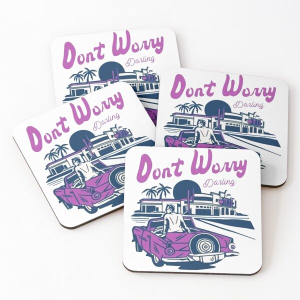 Item preview, Don't Worry Darling Retro designed and sold by yudiputra.