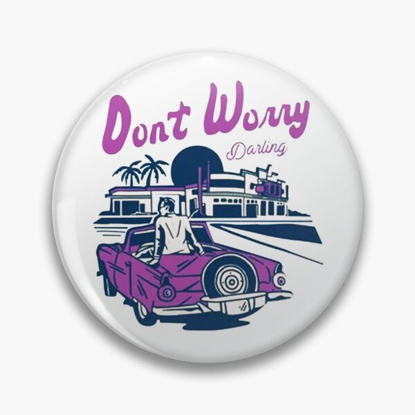 Item preview, Don't Worry Darling Retro designed and sold by yudiputra.