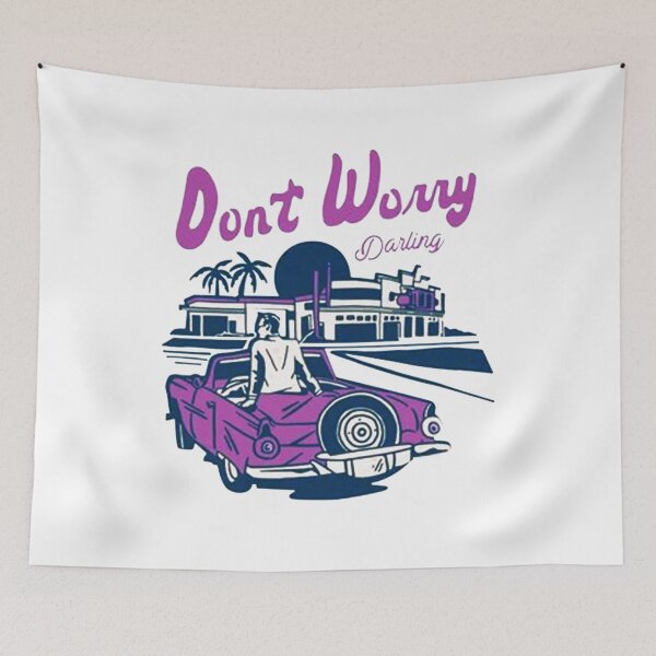 Item preview, Don't Worry Darling Retro designed and sold by yudiputra.