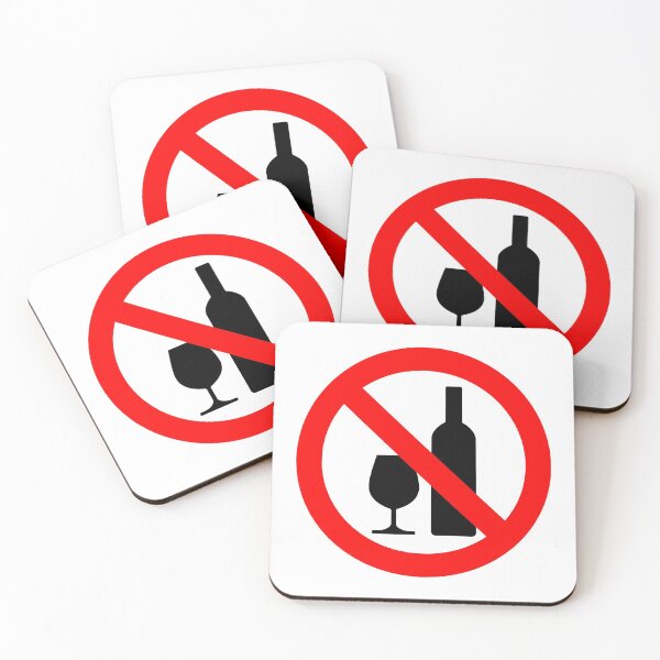 Item preview, Alcohol forbidden! designed and sold by fourretout.