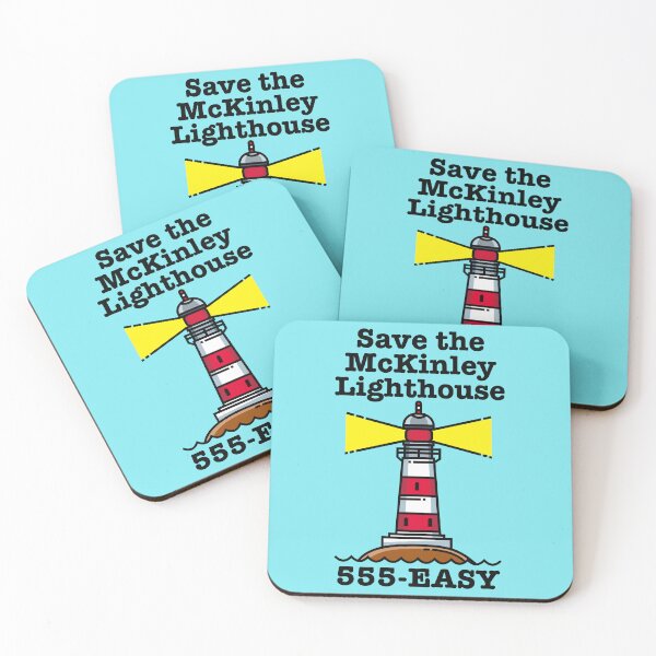 Item preview, Save the McKinley Lighthouse designed and sold by Jelene.