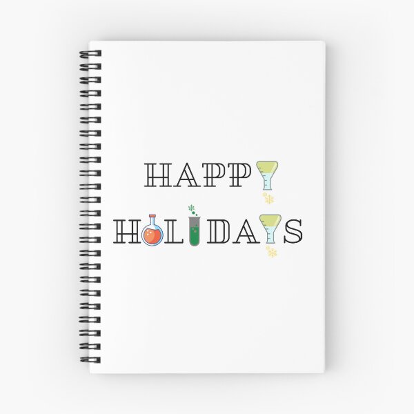 Item preview, HAPPY HOLIDAYS Science Design designed and sold by NerdyFancies.