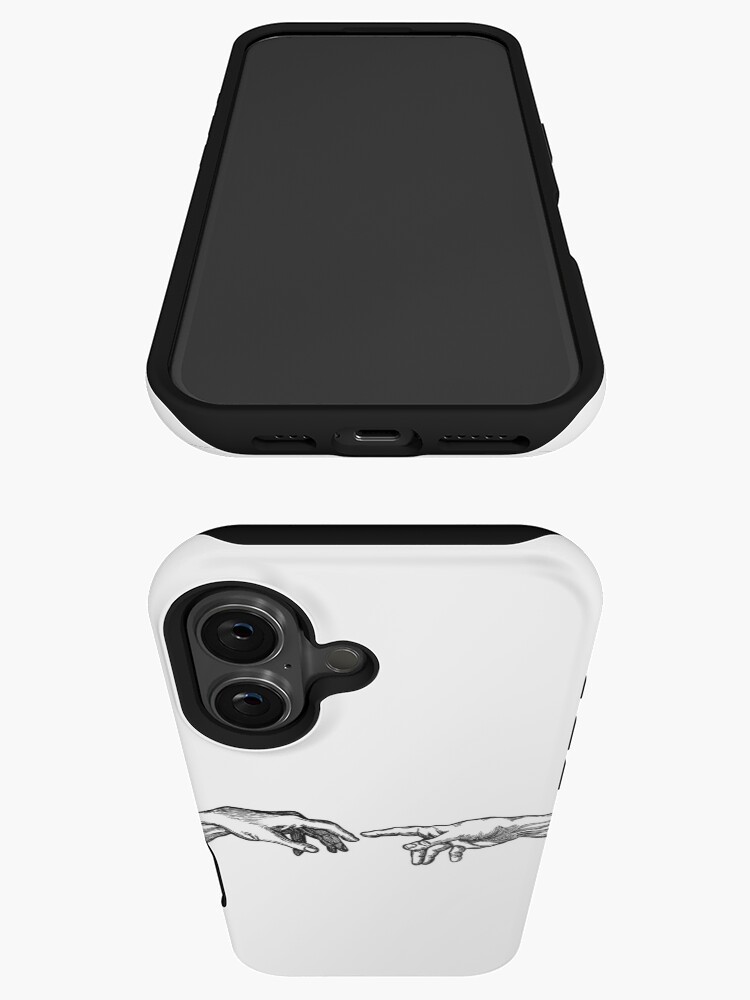 Imagen 3 de 4, Funda de iPhone con la obra Creación de Adam, diseñada y vendida por lianamarar.