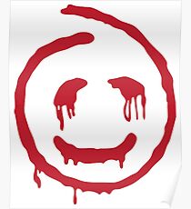Red John smiley Poster