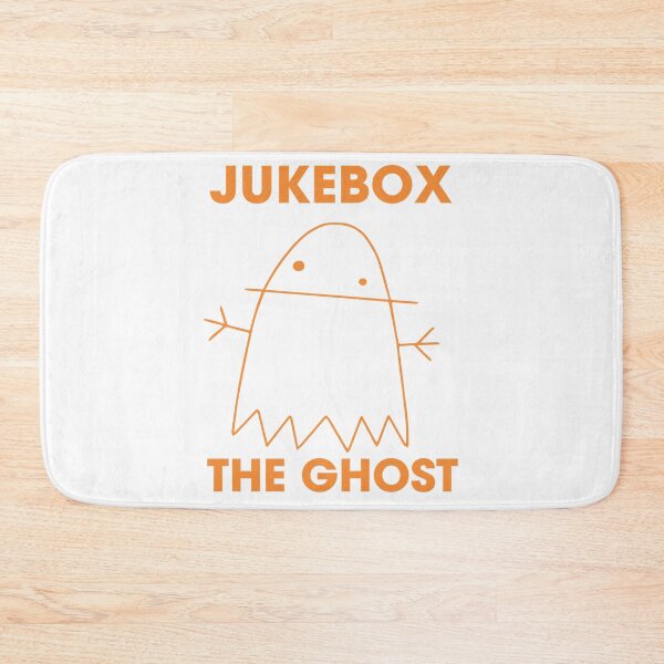 Item preview, ORANGE GHOSTIE LOGO BLACK TEE designed and sold by strawberrylunab.