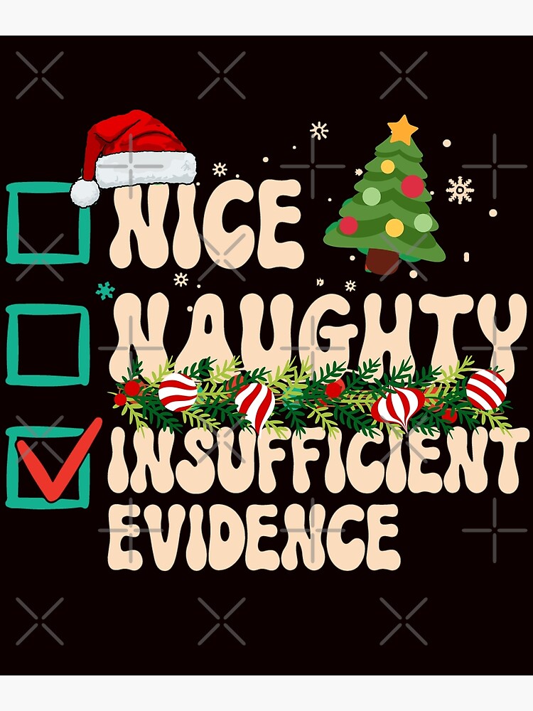 Funny Santa's Naughty or Nice List