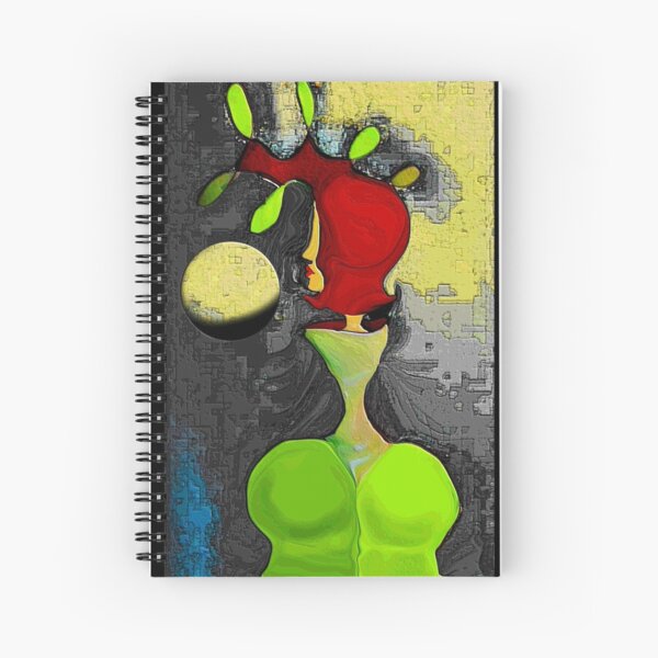 Big Green Butt Spiral Notebook