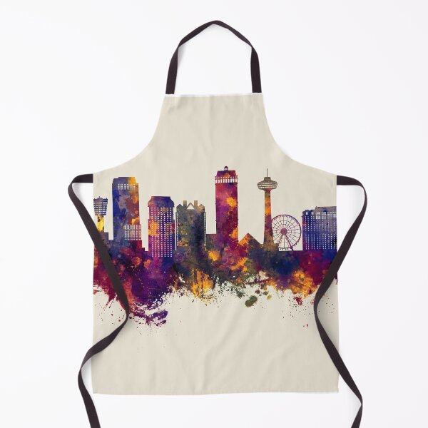 Aperçu de l'œuvre Niagara Falls Canada Skyline créée et vendue par ArtPrints.