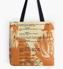 into the mountain Tote Bag