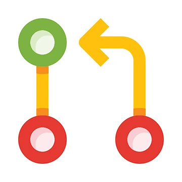 Aperçu de l'œuvre git github pull request couleur de developerfriday