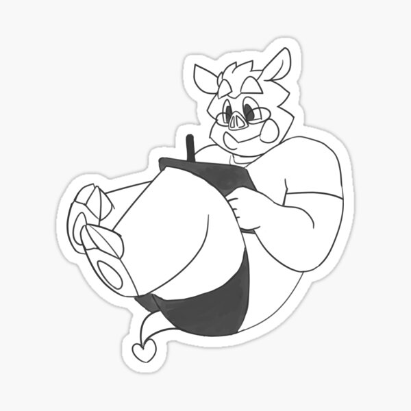Floaty Sticker