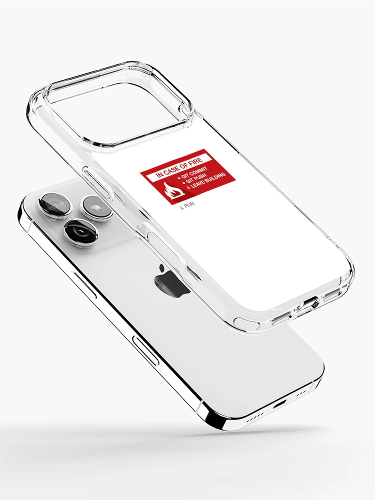 Imagen 2 de 5, Funda de iPhone con la obra git github gitlab git confirmar git empujar, diseñada y vendida por developerfriday.