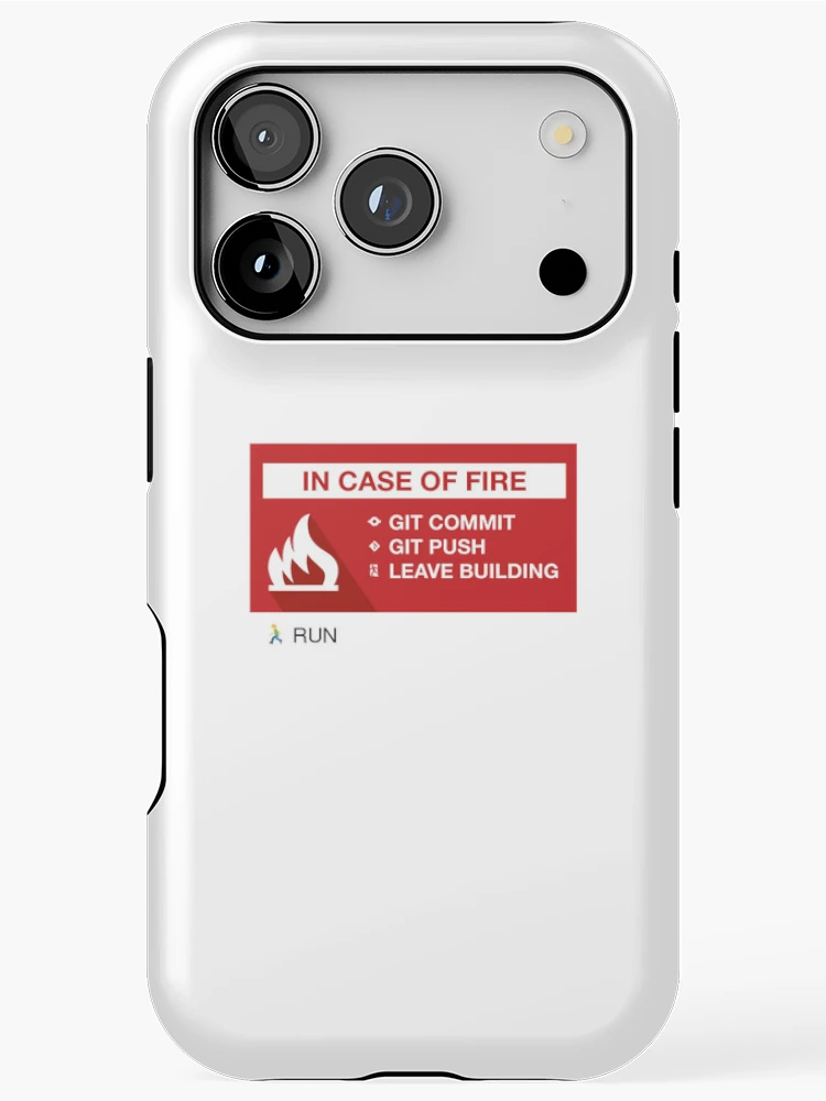 Imagen 1 de 4, Funda de iPhone con la obra git github gitlab git confirmar git empujar, diseñada y vendida por developerfriday.