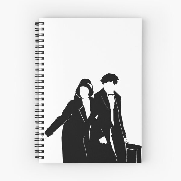 Item preview, Newt and Tina Silhoute  designed and sold by Maryam Hedayat.
