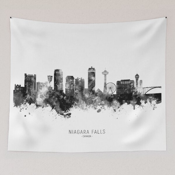 Item preview, Niagara Falls Canada Skyline designed and sold by ArtPrints.