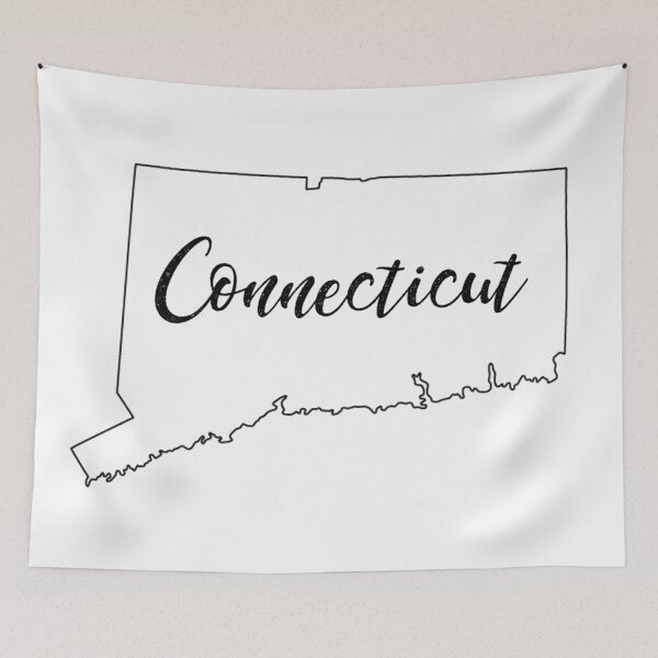 Item preview, State Outline - Connecticut  designed and sold by Nicole-Owens.