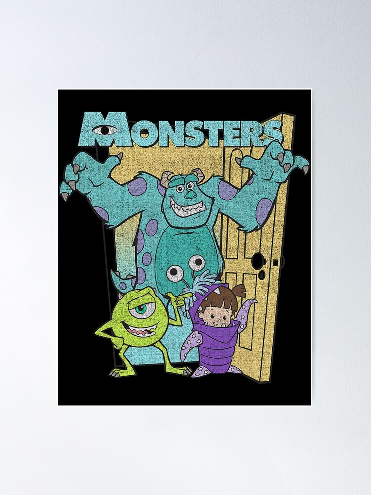 Randall Monster Poster for Sale by Phanlovato