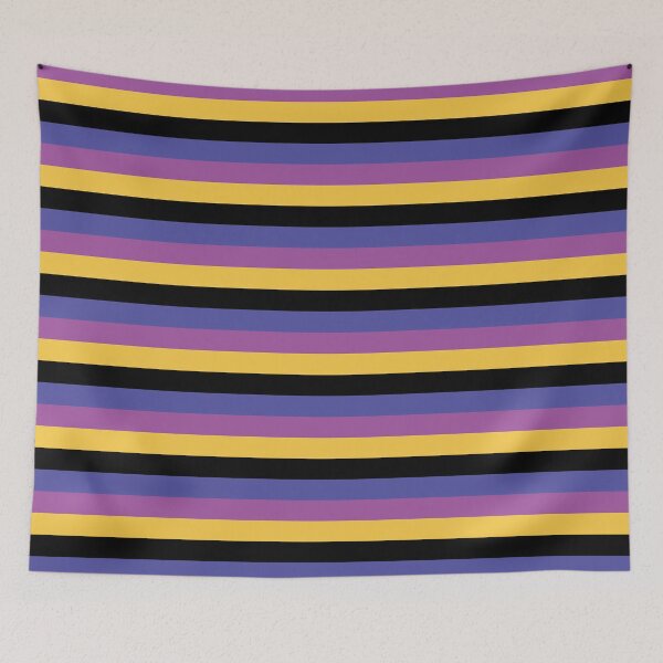 Item preview, Black, Amethyst, Plum, butterscotch yellow Exotic Colour Patterns designed and sold by byskillbytalent.