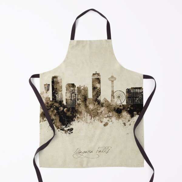 Aperçu de l'œuvre Niagara Falls Canada Skyline créée et vendue par ArtPrints.