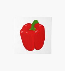 Red bell pepper Art Board