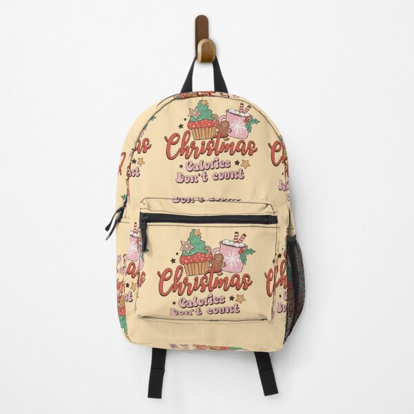Item preview, Christmas Calories Dont Count - Funny Retro Christmas Food Lover Gift Idea designed and sold by fooderiffic.