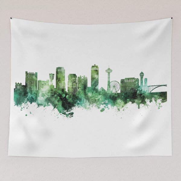 Item preview, Niagara Falls Canada Skyline designed and sold by ArtPrints.