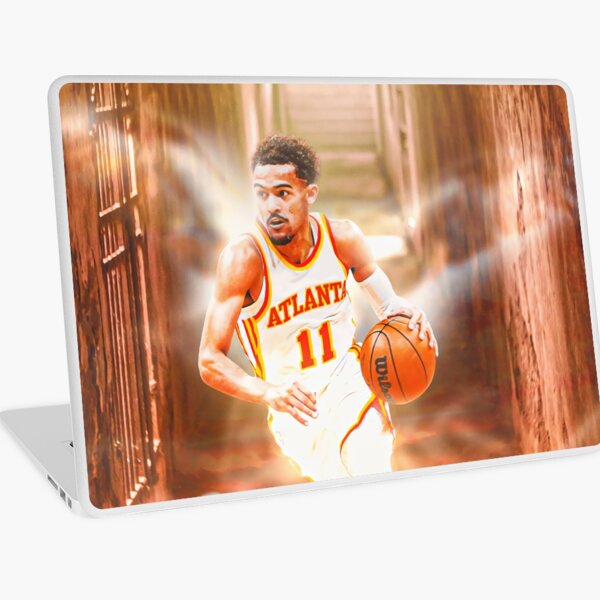 Art Trae Young Wallpaper Laptop Skin for Sale by DaishaZian