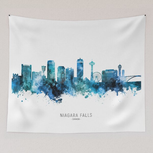 Item preview, Niagara Falls Canada Skyline designed and sold by ArtPrints.