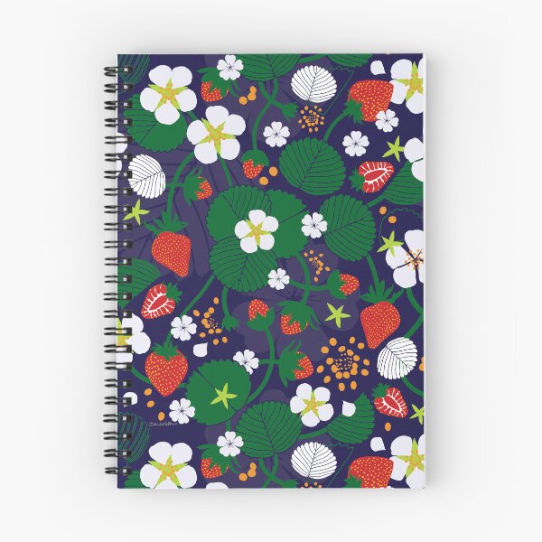 Item preview, Meandering Strawberries designed and sold by ArtOfSmallJoys.