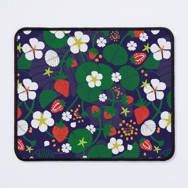 Item preview, Meandering Strawberries designed and sold by ArtOfSmallJoys.