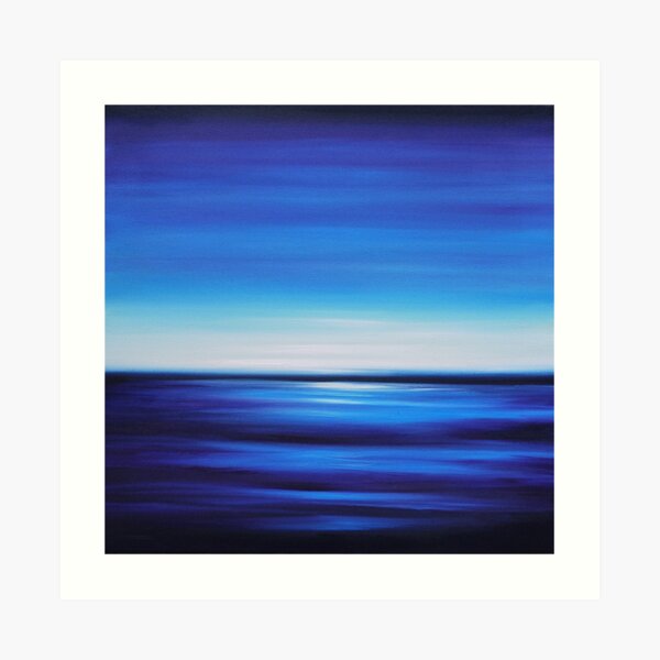 Perfect Blue Art Print