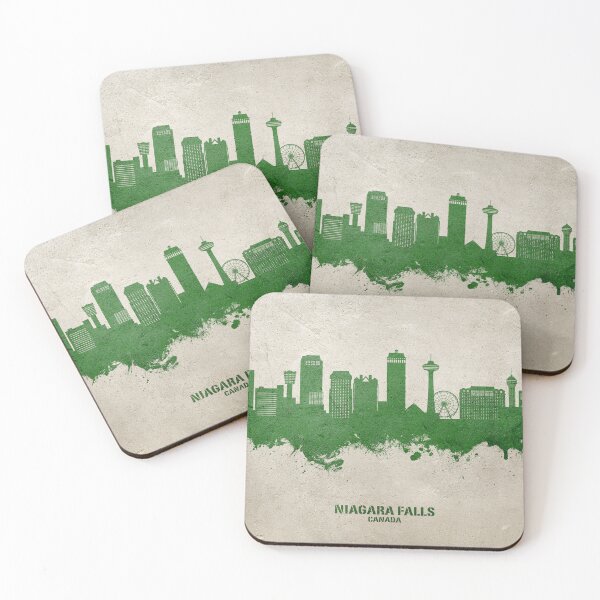 Aperçu de l'œuvre Niagara Falls Canada Skyline créée et vendue par ArtPrints.