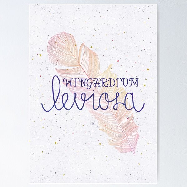 Item preview, Wingardium leviosa designed and sold by earthlightened.