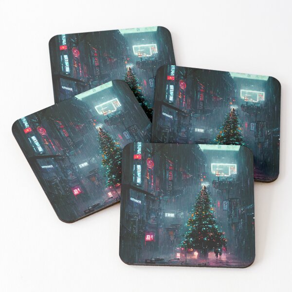 Artikelvorschau, CYBERPUNK-WEIHNACHTEN entworfen und verkauft von CozyRegion.