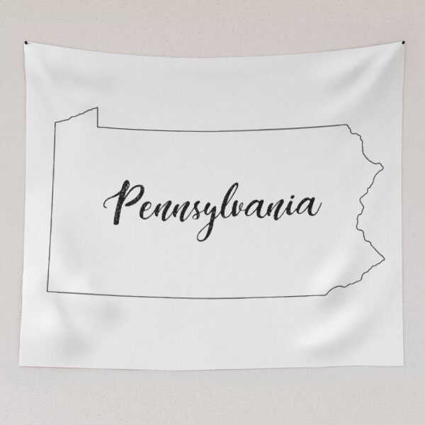 Item preview, State Outline - Pennsylvania  designed and sold by Nicole-Owens.