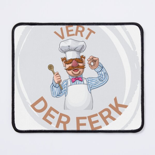 Item preview, funny VERT DER FERK muppet show Chef Classic T-Shirt designed and sold by LinaStory.