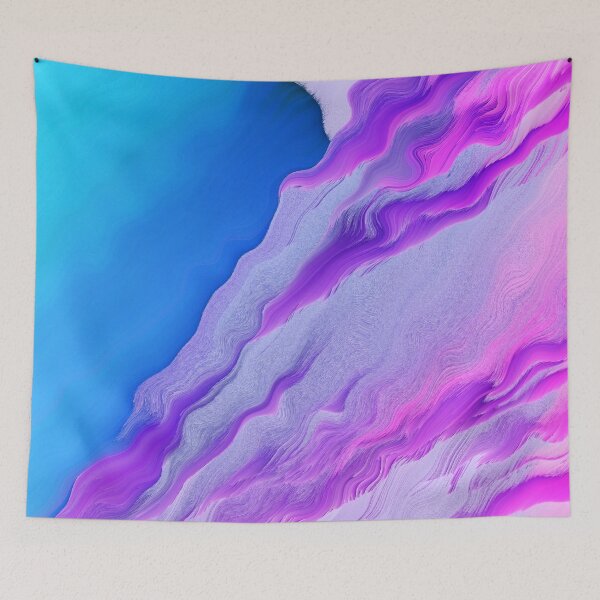 Item preview, Retro Blast Glitch Data Wave - Glitch Art Print designed and sold by burning.