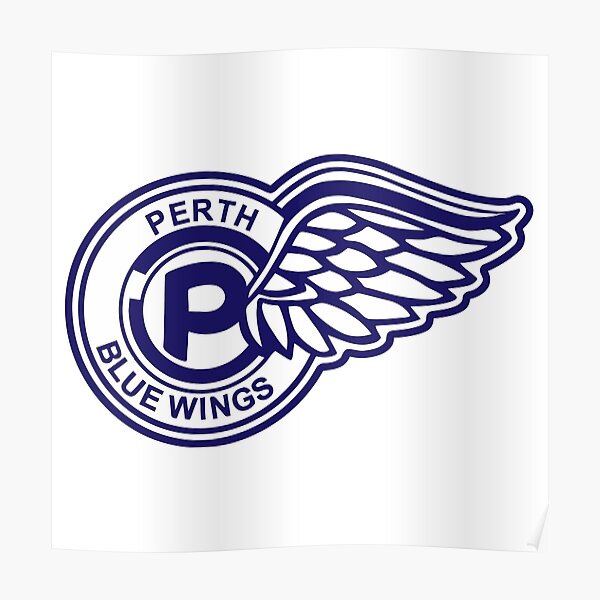 Perth Blue Wings Poster For Sale By Jagatlangit Redbubble 4601