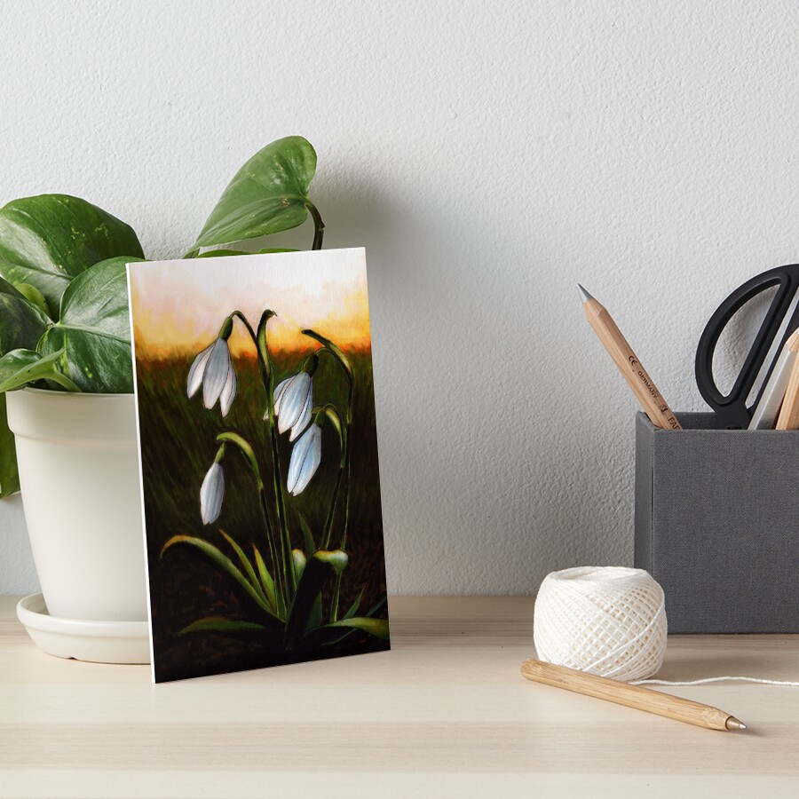 Item preview, Art Board Print designed and sold by BlueLinnet.