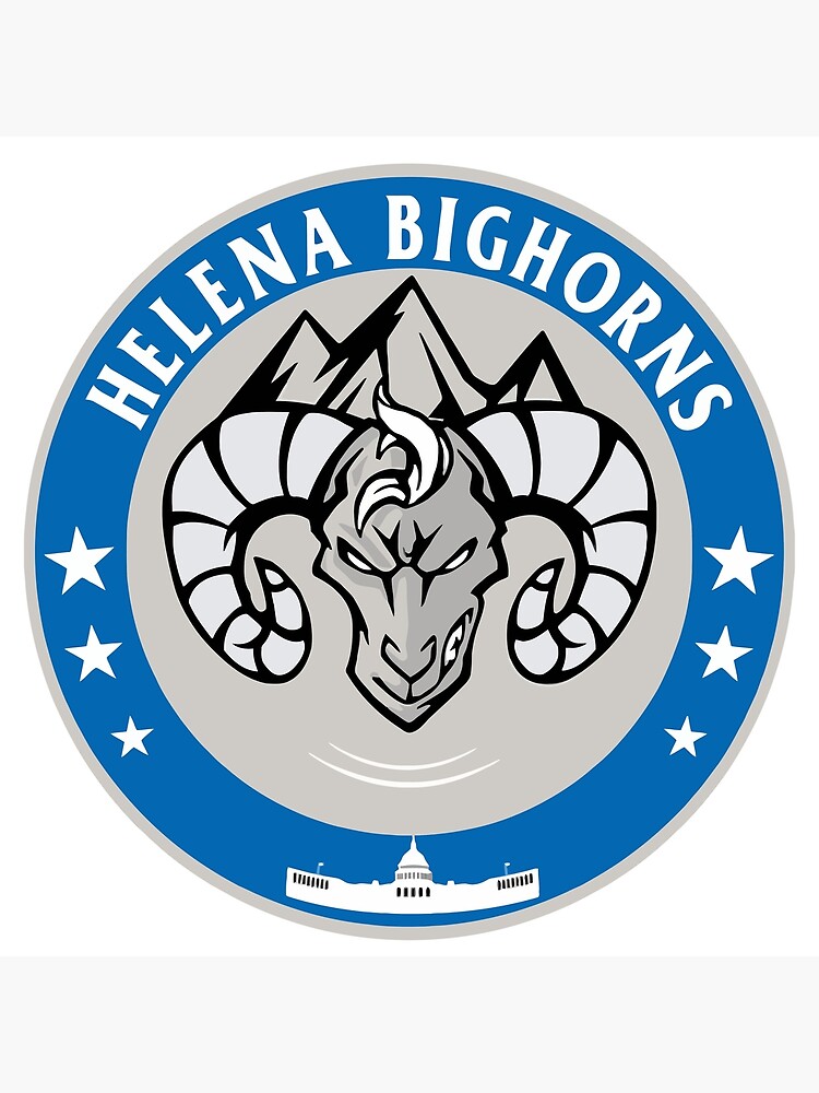 Helena Bighorns Poster For Sale By Jagatlangit Redbubble 9022