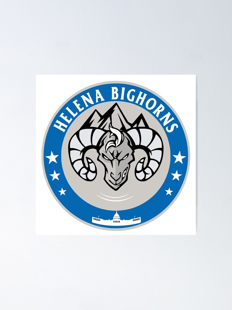 Helena Bighorns Poster For Sale By Jagatlangit Redbubble 9867