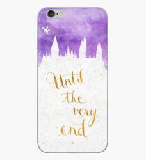 Until the very end iPhone Case