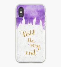 Until the very end iPhone Case