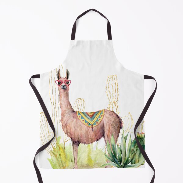 Item preview, Watercolor Llama designed and sold by GoDesign1.