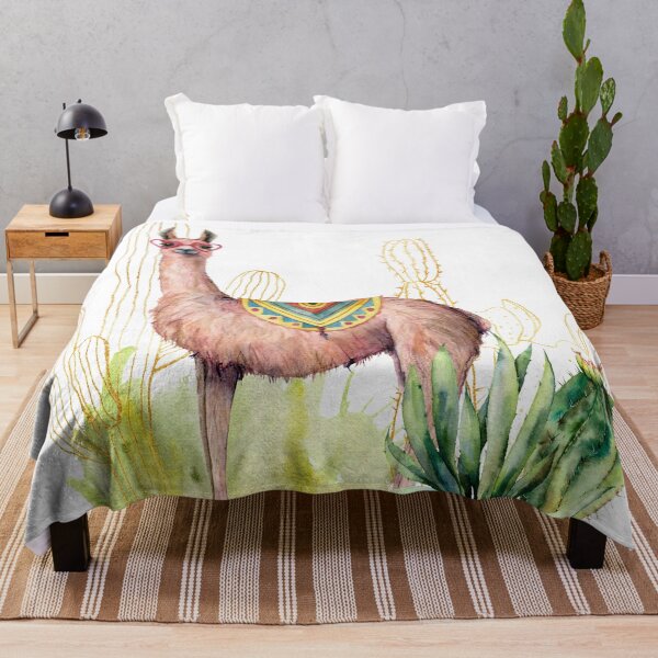 Item preview, Watercolor Llama designed and sold by GoDesign1.