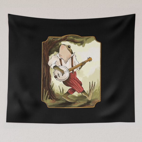 Item preview, banjo frog designed and sold by DerSenat.